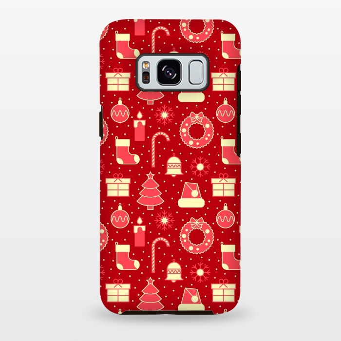 Galaxy S8 plus StrongFit Favorite Red At Christmas by ArtsCase
