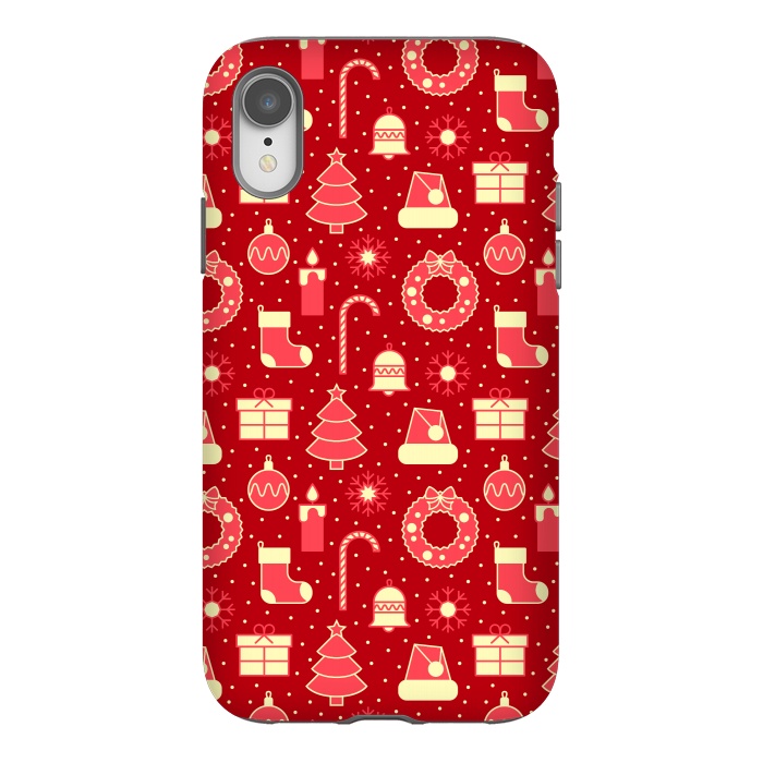 iPhone Xr StrongFit Favorite Red At Christmas by ArtsCase