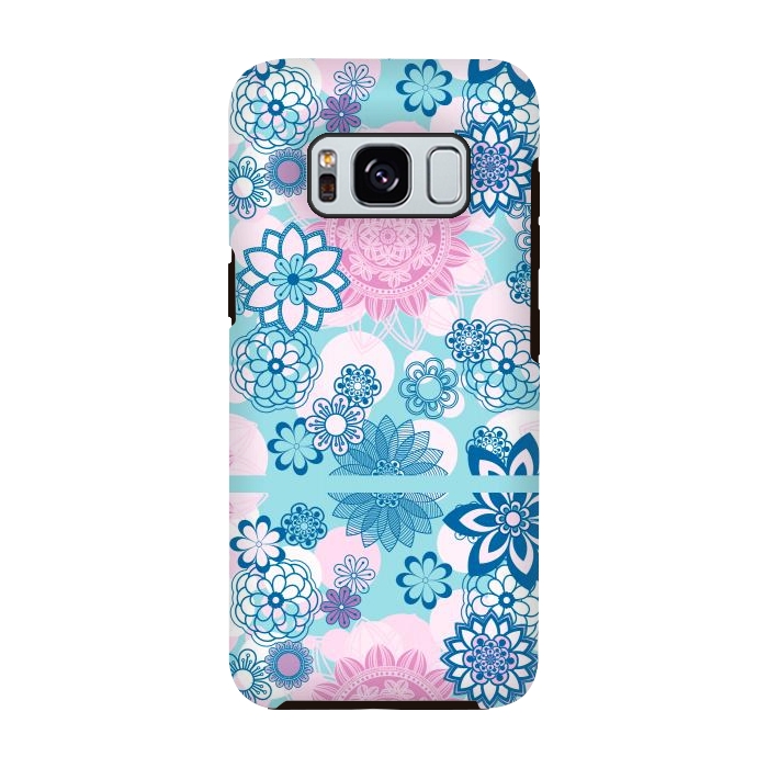 Galaxy S8 StrongFit Mandalas In Beautiful Pastel Colors by ArtsCase
