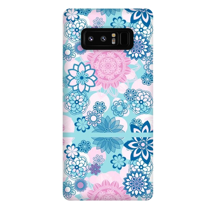 Galaxy Note 8 StrongFit Mandalas In Beautiful Pastel Colors by ArtsCase