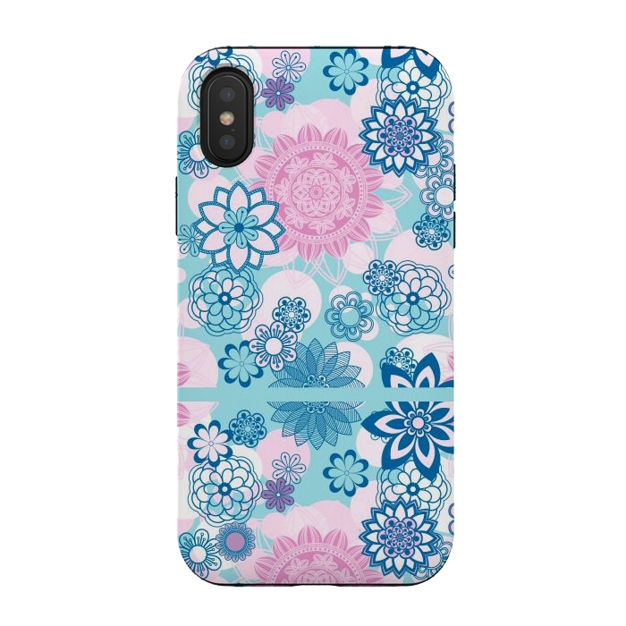 iPhone Xs / X StrongFit Mandalas In Beautiful Pastel Colors by ArtsCase