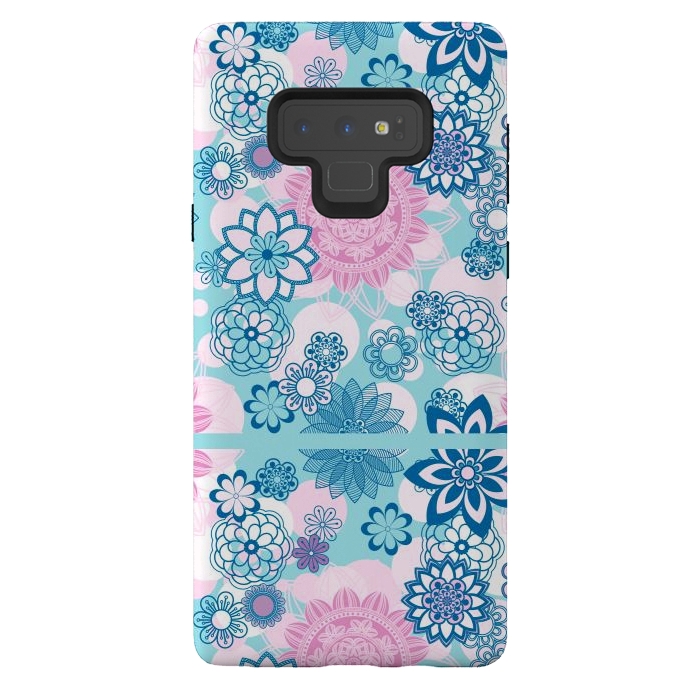 Galaxy Note 9 StrongFit Mandalas In Beautiful Pastel Colors by ArtsCase
