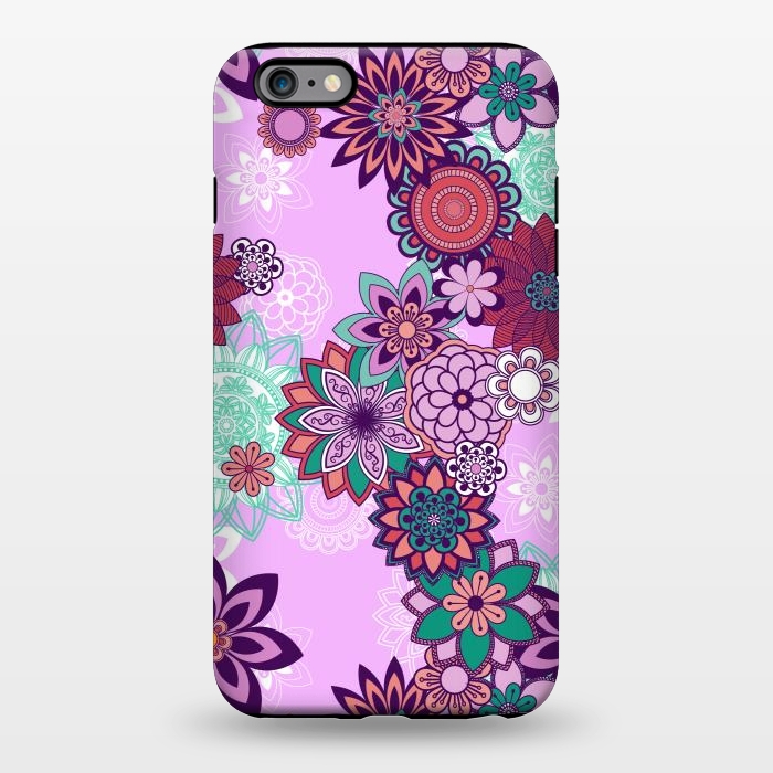 iPhone 6/6s plus StrongFit Variety Of Purple Mandalas by ArtsCase
