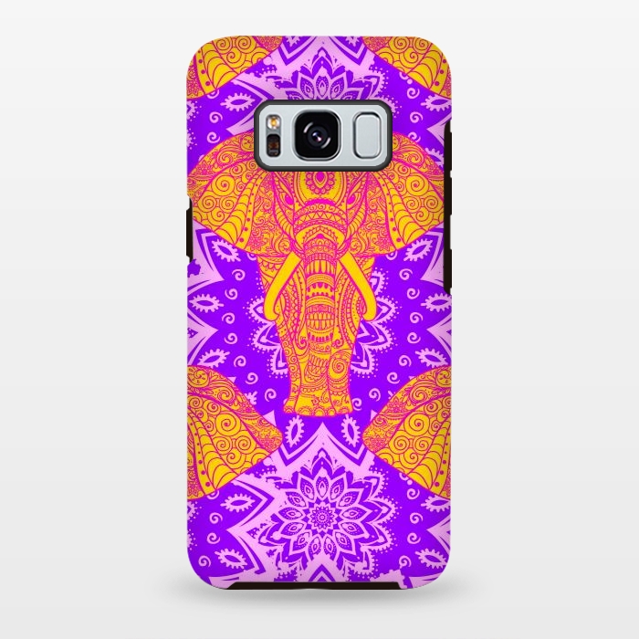 Galaxy S8 plus StrongFit Color Elephants by ArtsCase