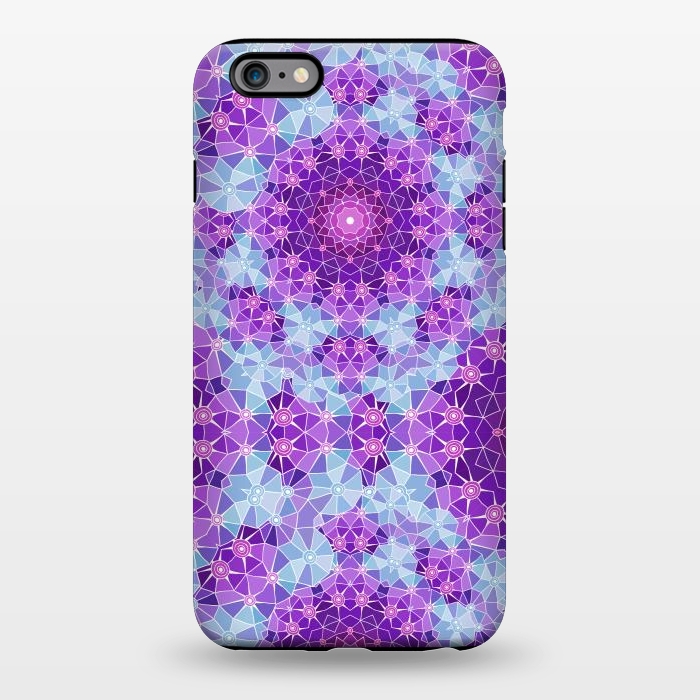 iPhone 6/6s plus StrongFit Purple Mandala Ocean by ArtsCase