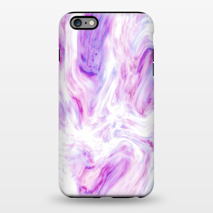 iPhone 6/6s plus StrongFit PINK PURPLE MARBLE PRINT 2  by MALLIKA