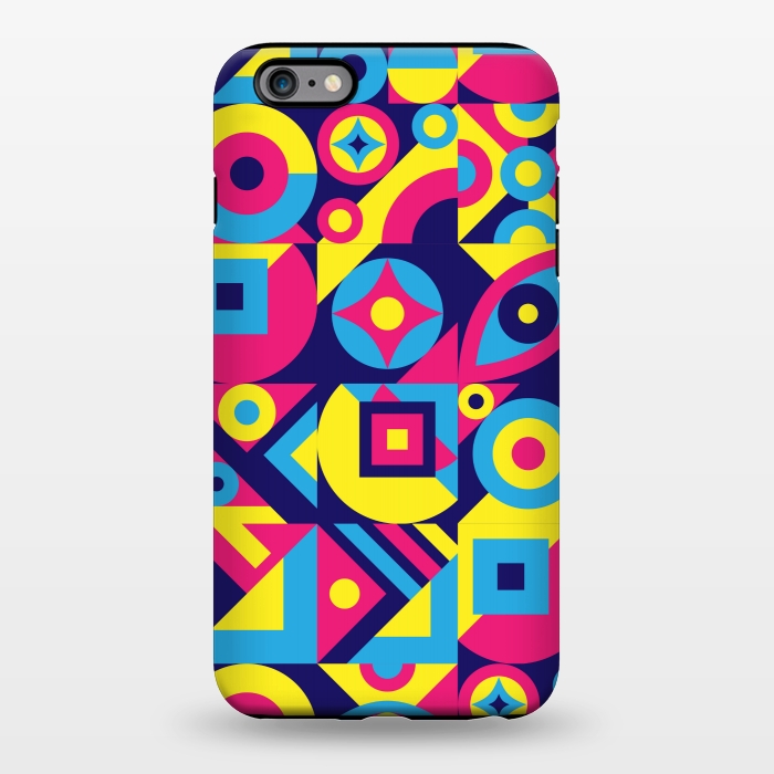 iPhone 6/6s plus StrongFit MULTI ABSTRACT PATTERN by MALLIKA