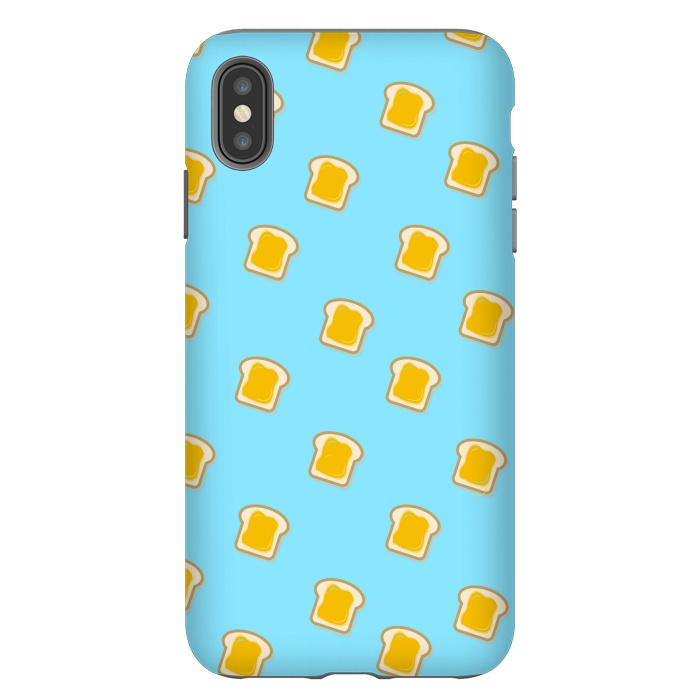 iPhone Xs Max StrongFit BREAD BUTTER PATTERN by MALLIKA