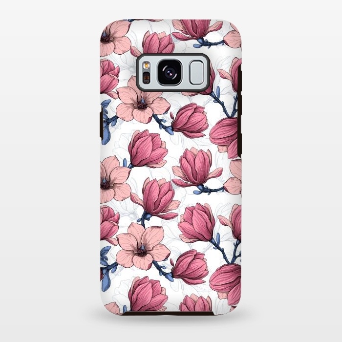 Galaxy S8 plus StrongFit Magnolia garden by Katerina Kirilova