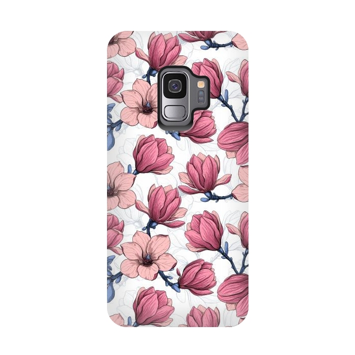 Galaxy S9 StrongFit Magnolia garden by Katerina Kirilova