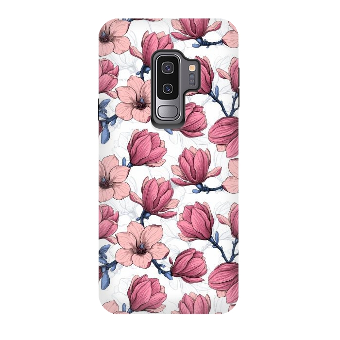 Galaxy S9 plus StrongFit Magnolia garden by Katerina Kirilova