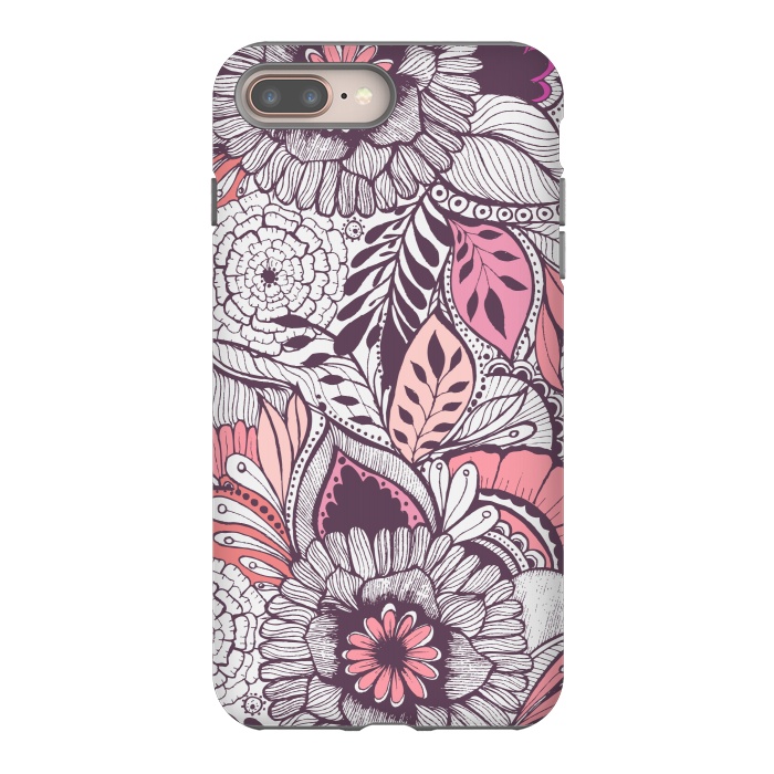 iPhone 7 plus StrongFit WildFlorals  by Rose Halsey