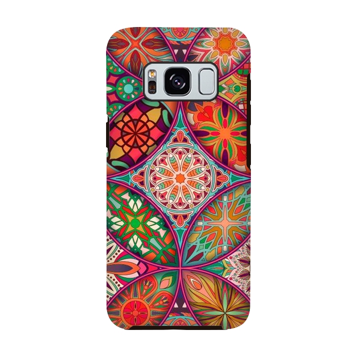 Galaxy S8 StrongFit Mosaic Artwork by ArtsCase