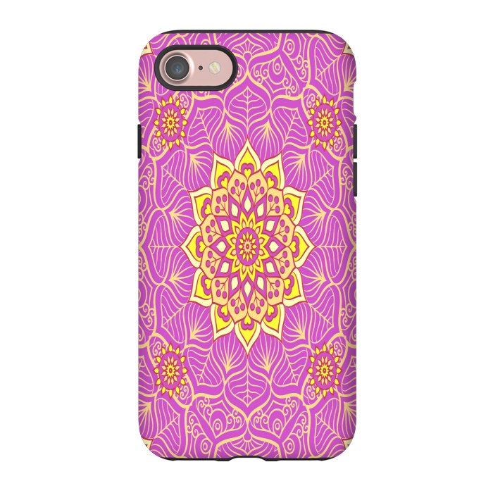 iPhone 7 StrongFit center of the universe in mandala by ArtsCase