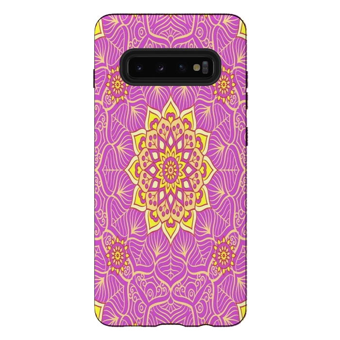 Galaxy S10 plus StrongFit center of the universe in mandala by ArtsCase