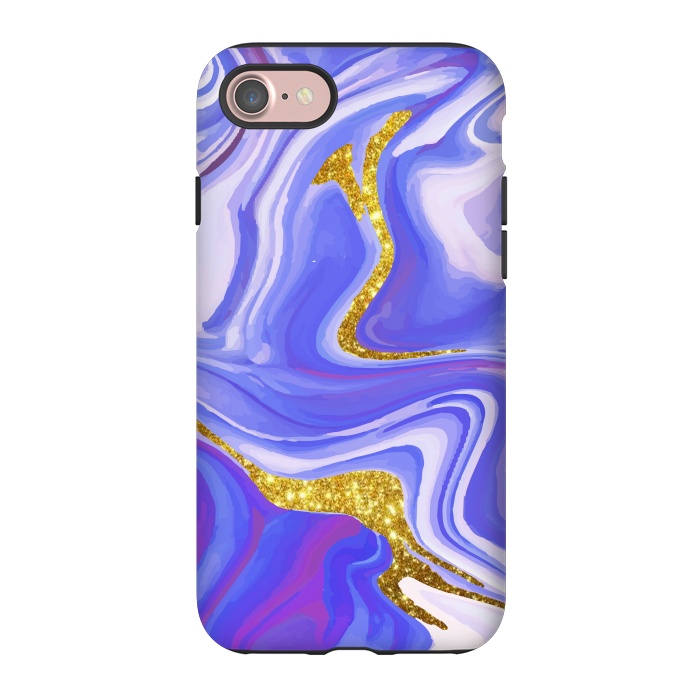 iPhone 7 StrongFit Paint splash Colorful fluid by ArtsCase