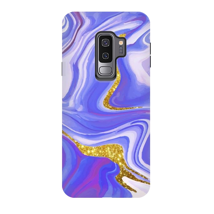 Galaxy S9 plus StrongFit Paint splash Colorful fluid by ArtsCase