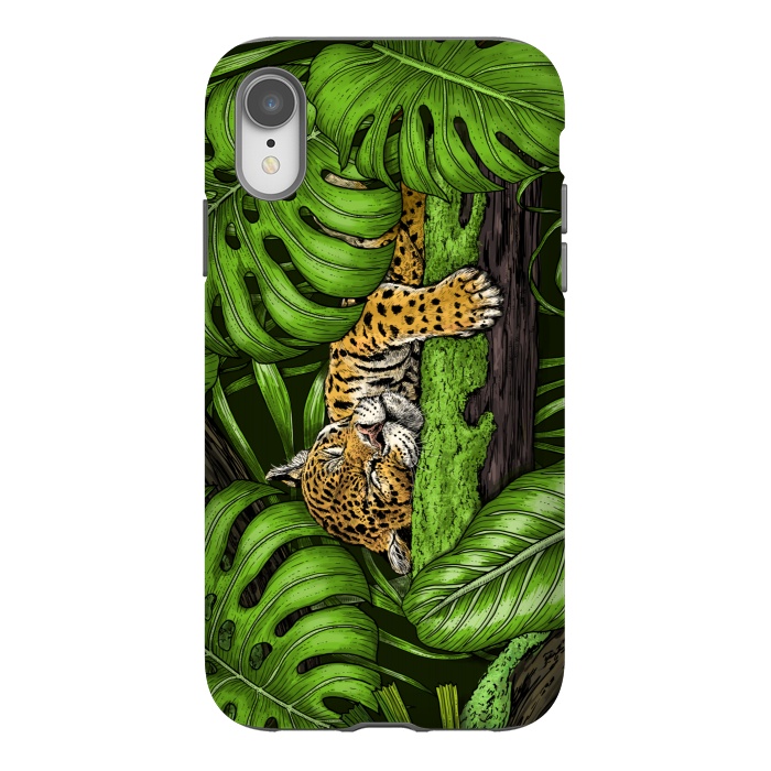 iPhone Xr StrongFit Jaguar 2 by Katerina Kirilova