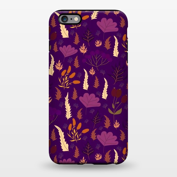 iPhone 6/6s plus StrongFit purple autumn flowers fall from the sky by ArtsCase