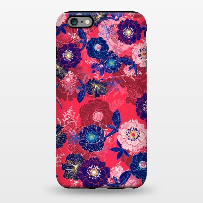 iPhone 6/6s plus StrongFit Country Flowers in Red Sky by ArtsCase