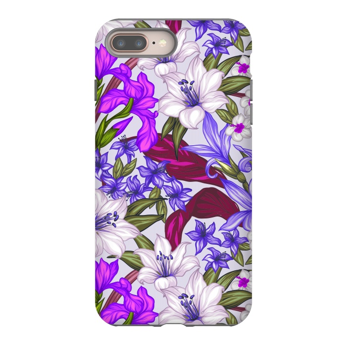 iPhone 7 plus StrongFit lilies flowers happy for you by ArtsCase