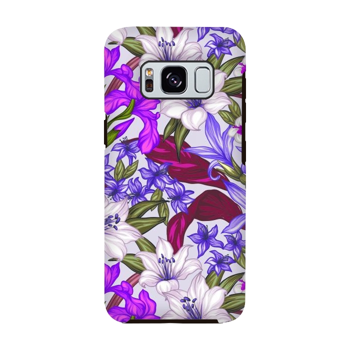 Galaxy S8 StrongFit lilies flowers happy for you by ArtsCase