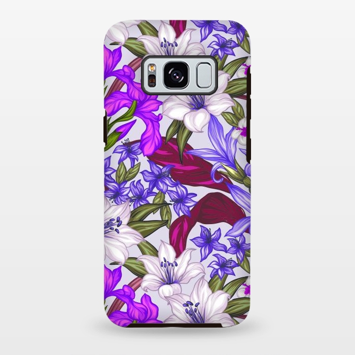 Galaxy S8 plus StrongFit lilies flowers happy for you by ArtsCase
