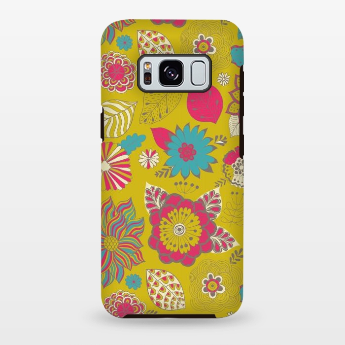 Galaxy S8 plus StrongFit country flowers for summer by ArtsCase