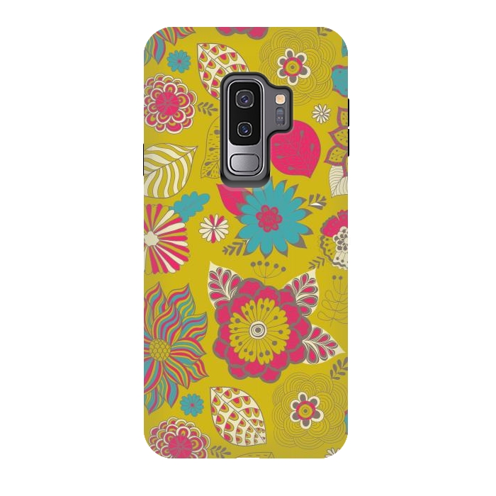 Galaxy S9 plus StrongFit country flowers for summer by ArtsCase