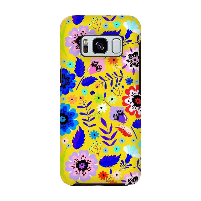 Galaxy S8 StrongFit beautiful flowers party for summer by ArtsCase