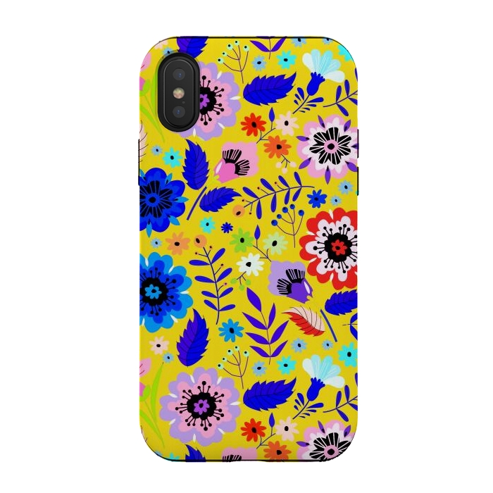 iPhone Xs / X StrongFit beautiful flowers party for summer by ArtsCase
