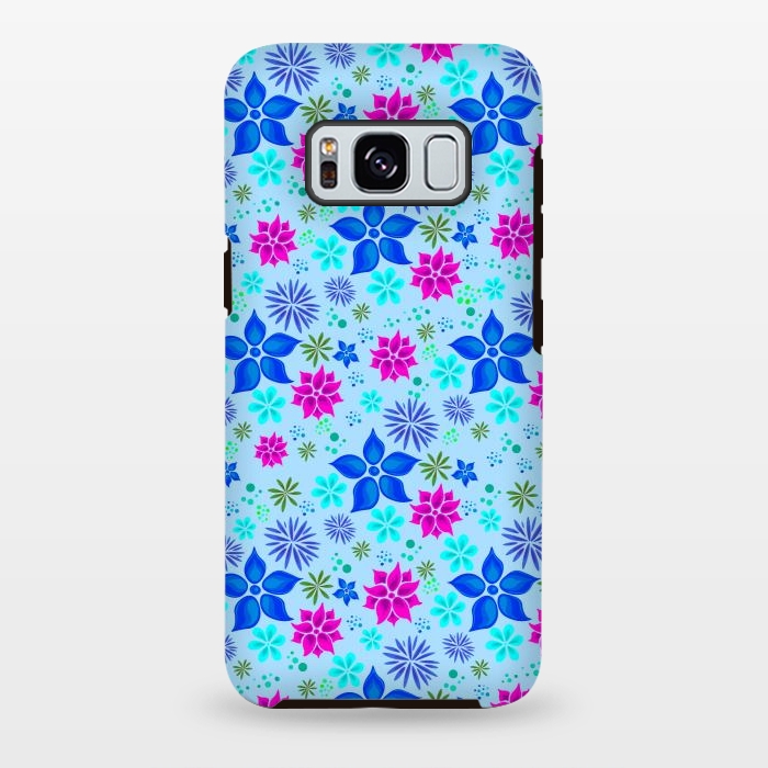 Galaxy S8 plus StrongFit fantastic and floral colors in summer by ArtsCase