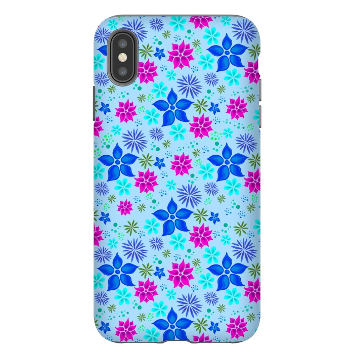 iPhone Xs Max StrongFit fantastic and floral colors in summer by ArtsCase