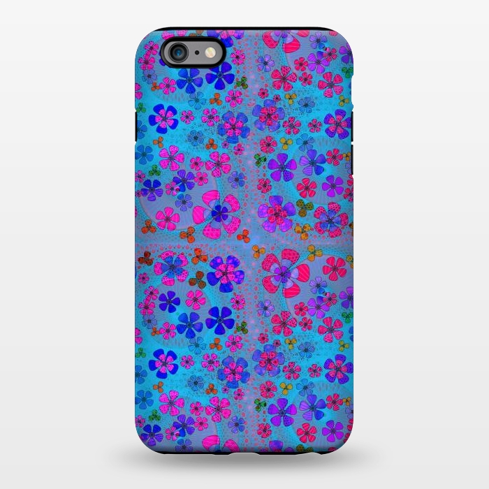 iPhone 6/6s plus StrongFit psychedelic flowers in summer by ArtsCase