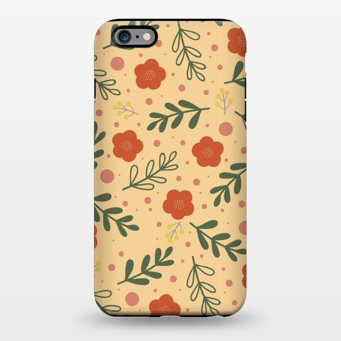 iPhone 6/6s plus StrongFit orange flowers for october by ArtsCase