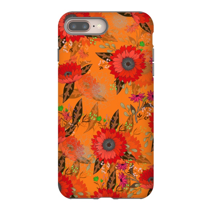 iPhone 7 plus StrongFit Sunflowers for October by ArtsCase