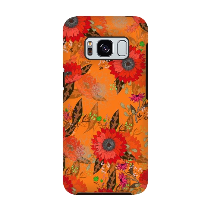 Galaxy S8 StrongFit Sunflowers for October by ArtsCase