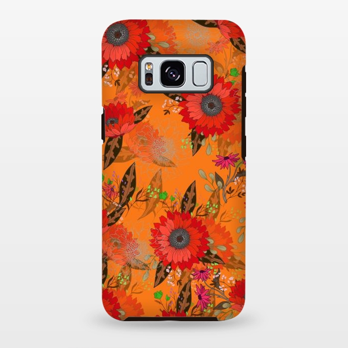 Galaxy S8 plus StrongFit Sunflowers for October by ArtsCase
