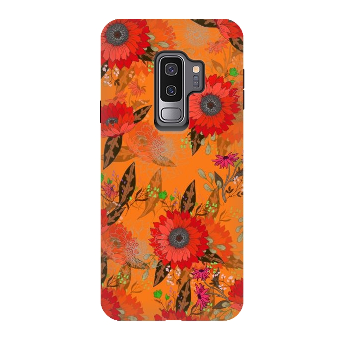 Galaxy S9 plus StrongFit Sunflowers for October by ArtsCase