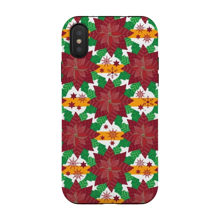 iPhone Xs / X StrongFit christmas tapestry by ArtsCase