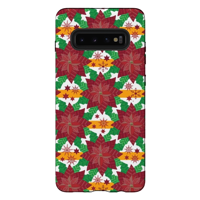 Galaxy S10 plus StrongFit christmas tapestry by ArtsCase