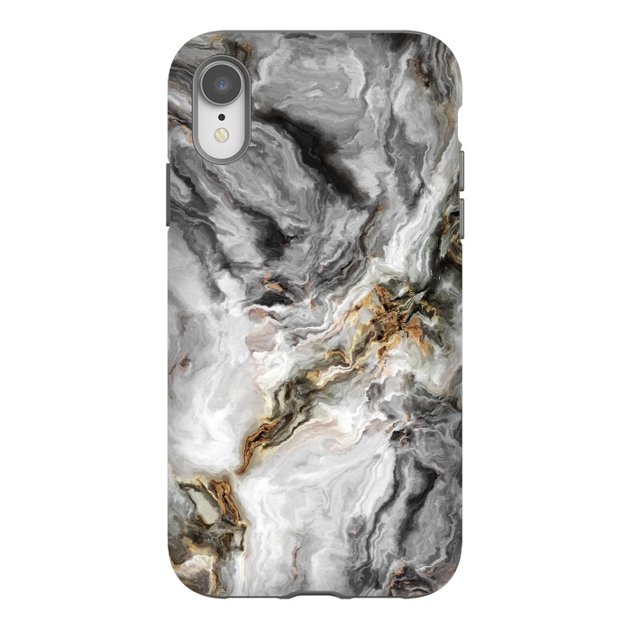 iPhone Xr StrongFit Marble N256 by ArtsCase