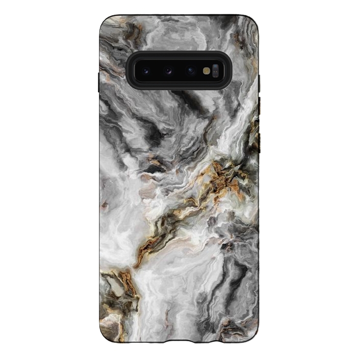 Galaxy S10 plus StrongFit Marble N256 by ArtsCase