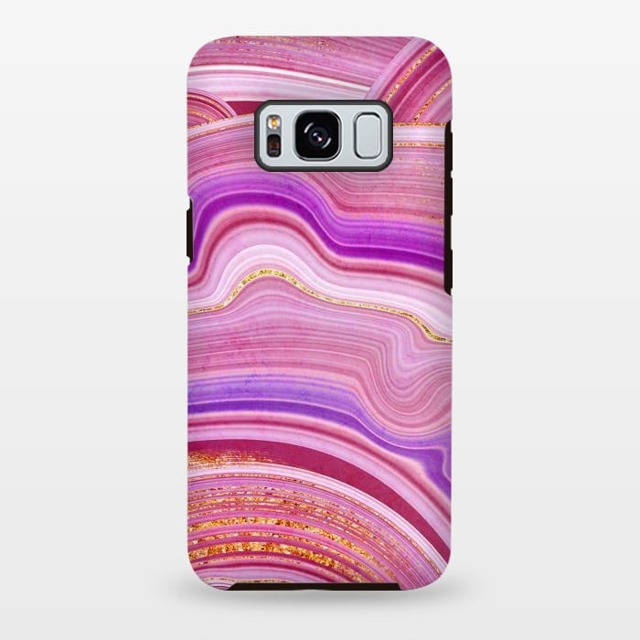 Galaxy S8 plus StrongFit Marble Design fake stone textures, painted artificial marbled by ArtsCase