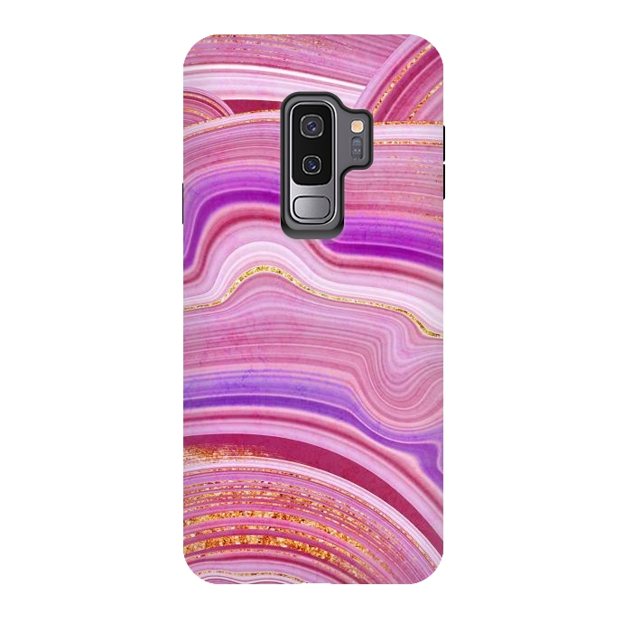 Galaxy S9 plus StrongFit Marble Design fake stone textures, painted artificial marbled by ArtsCase