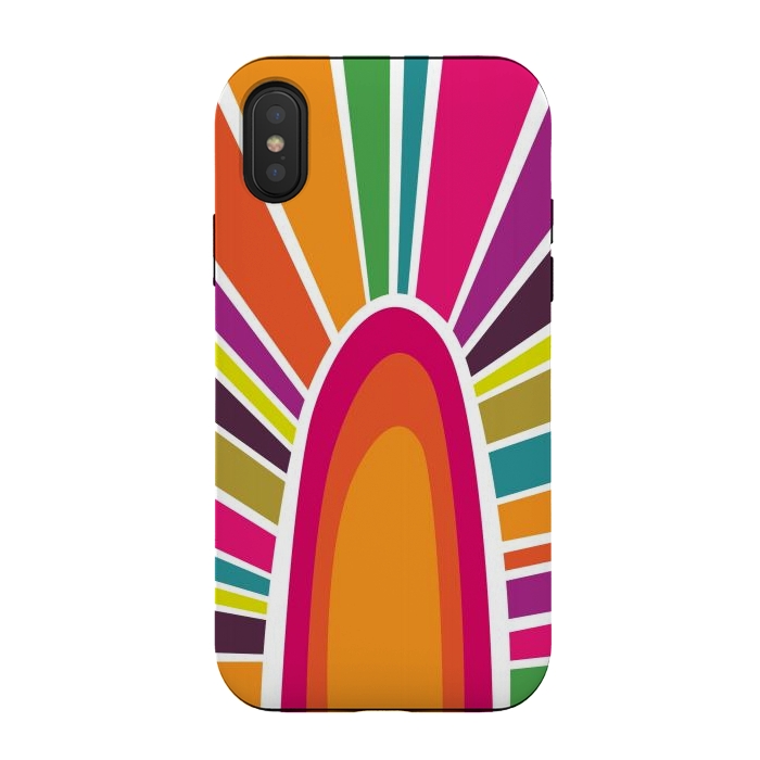 iPhone Xs / X StrongFit Inner Sunshine by Majoih