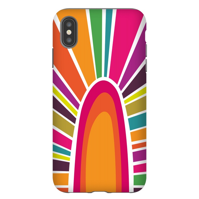 iPhone Xs Max StrongFit Inner Sunshine by Majoih