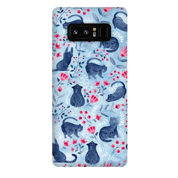 Galaxy Note 8 StrongFit Folksy Fur Baby by gingerlique