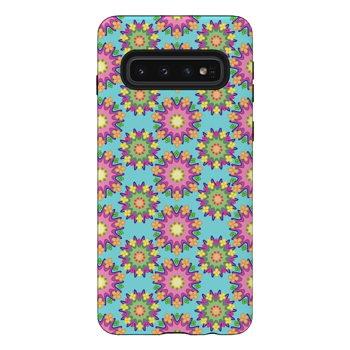 Galaxy S10 StrongFit Blossoms by Shelly Bremmer