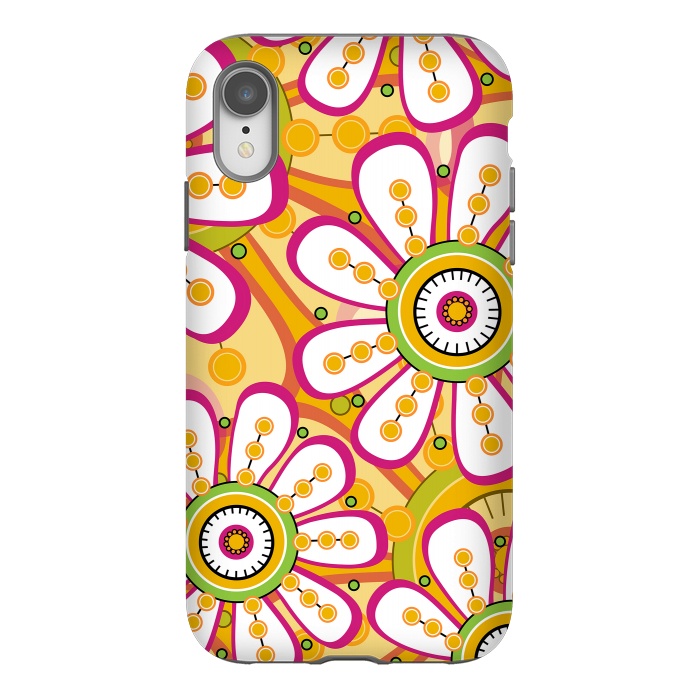 iPhone Xr StrongFit Lemon Flowers by Shelly Bremmer